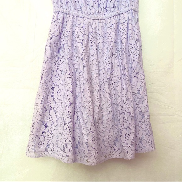 H&M “Divided” Lavender Lace Dress Size 12 NWOT - Picture 3 of 7